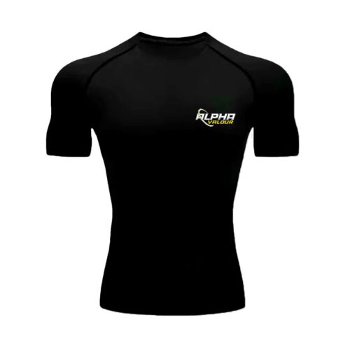 Alpha Valour Black T-shirt
